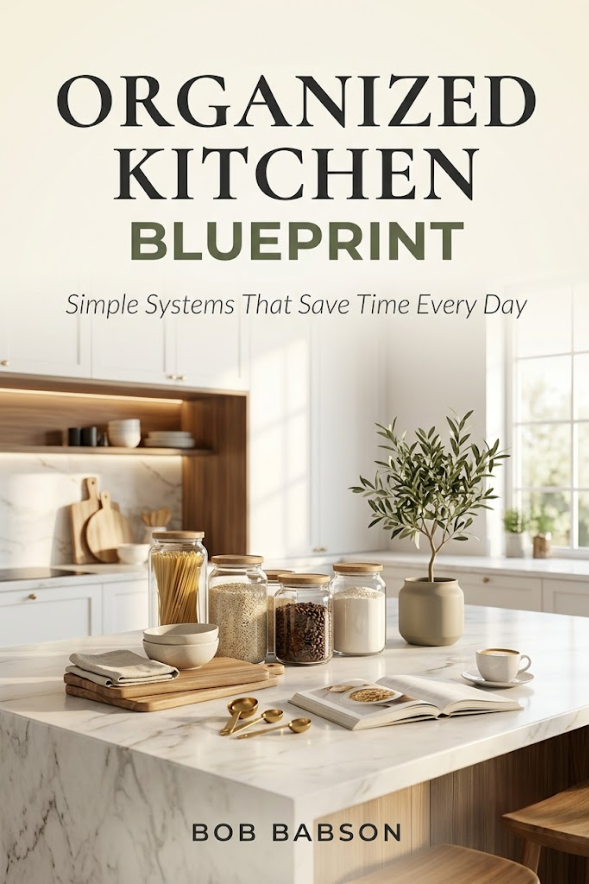 Organized kitchen blueprint - simple systems that save time every day