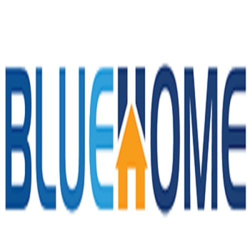 Blue home