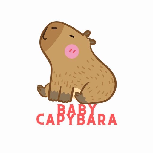 Baby capybara
