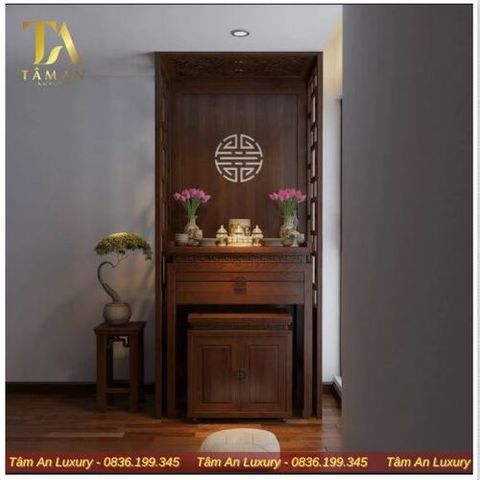 Bàn thờ chung cư tâm an luxury