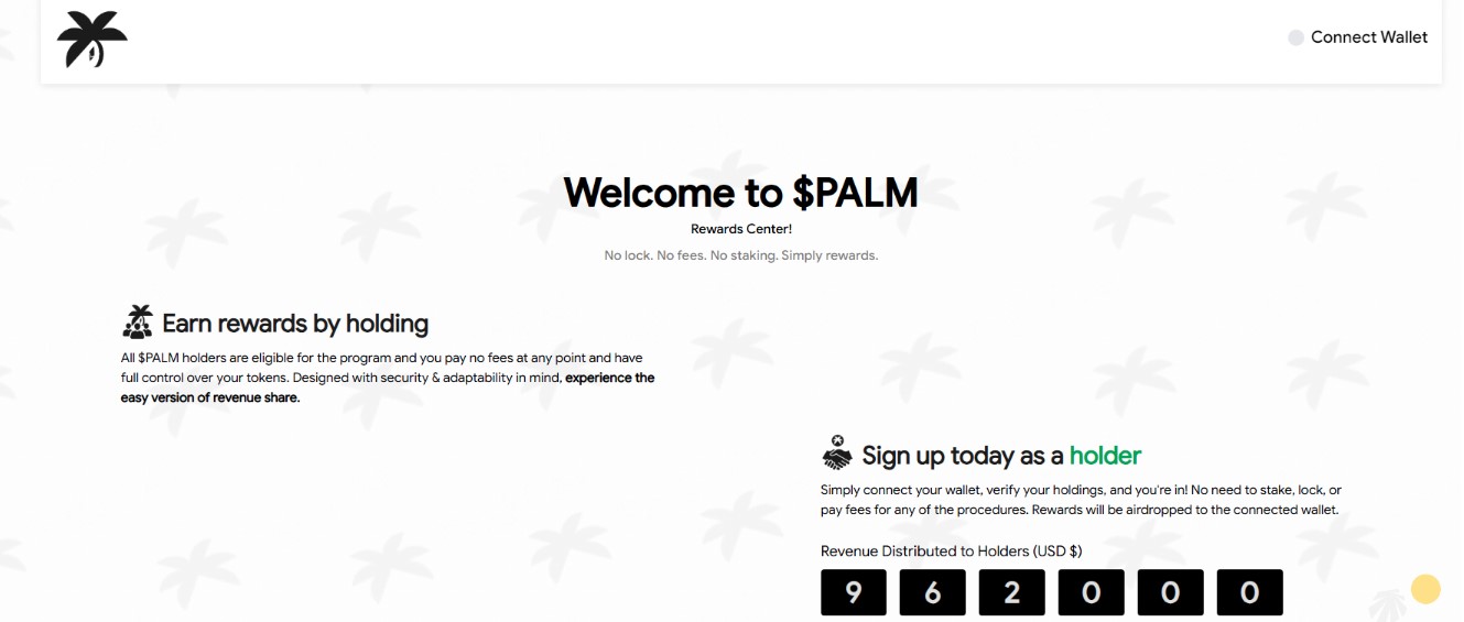 Staking palmai
