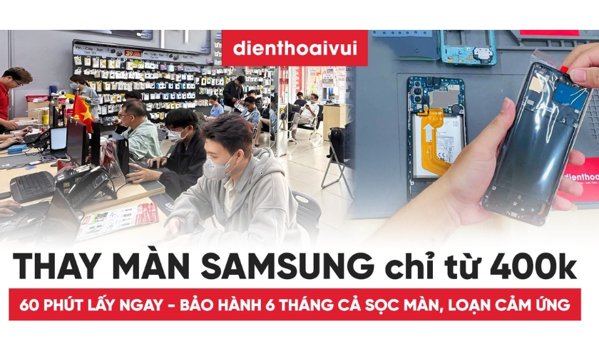 Thay màn hình samsung