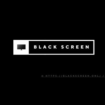 Black screenonl