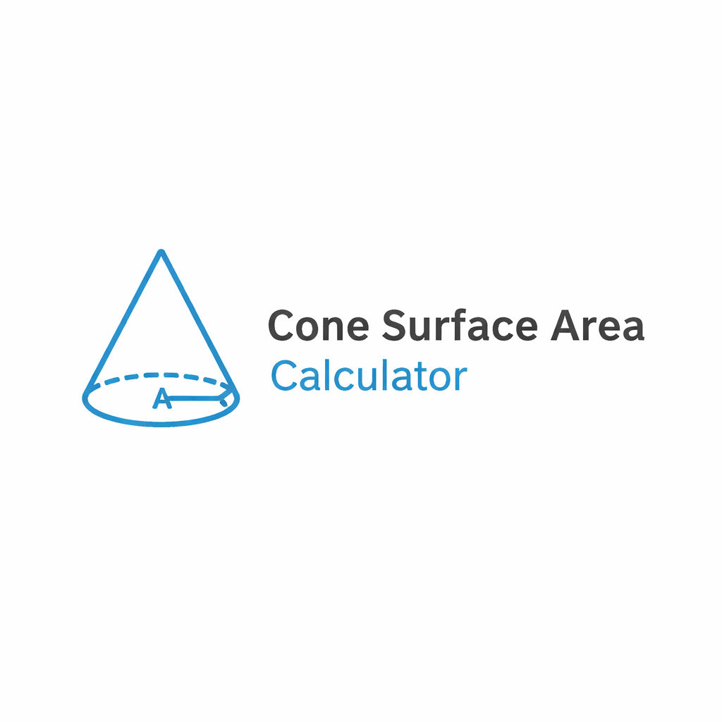Conesurfaceareacalculator.com free online surface area of cone calculator