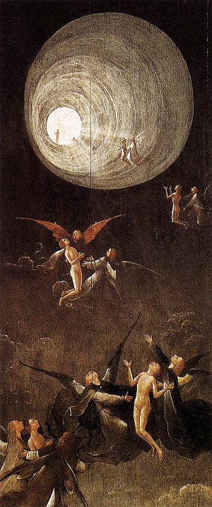 Ascent of the Blessed by Hieronymus Bosch