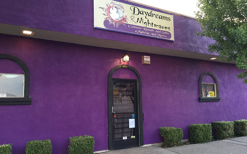 The Haunted Doll at Modesto Daydreams and Nightmares Costume Shop