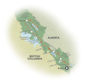 Canadian Rockies Map