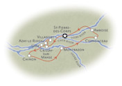Loire Valley Map
