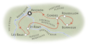 Provence France Map
