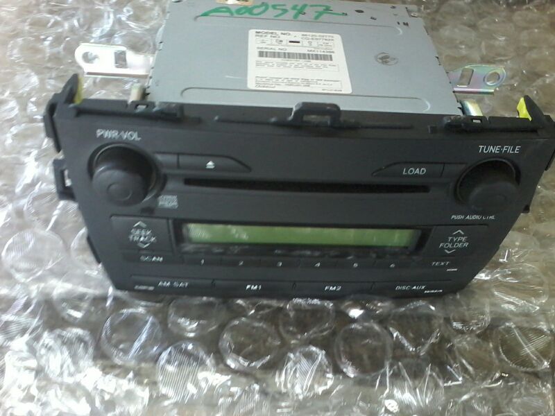 Used 2009 Toyota COROLLA ID A51846 on radio face - Stock #A00547