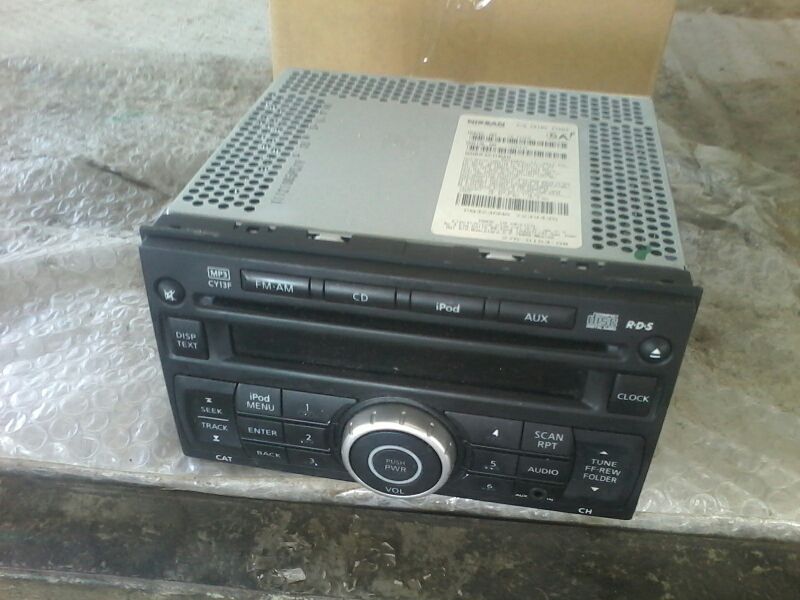 Used 2012 Nissan SENTRA Rockford Fosgate audio system (MP3, face plate ID PY04F) - Stock #A00779