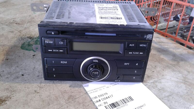 Used 2013 Nissan VERSA Radio Audio - Stock #D04417