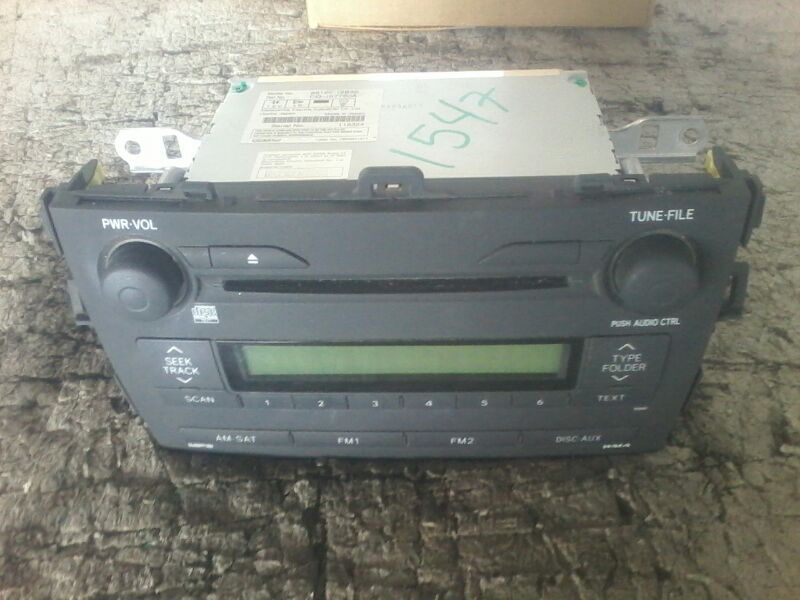 Used 2009 Toyota COROLLA ID 51840 on radio face - Stock #A01547