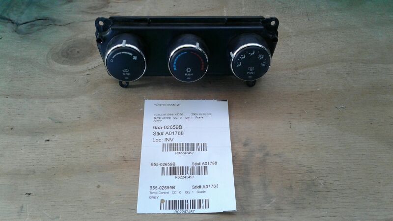Used 2008 Chrysler SEBRING rear defrost RH dial - Stock #A01788