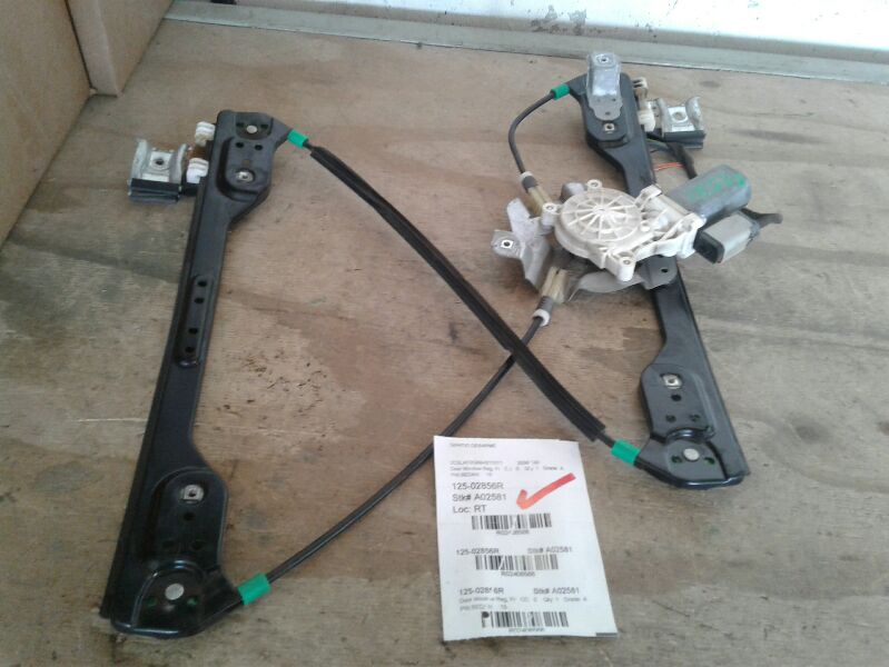 2008 Chrysler 300 Door Window Reg, Fr