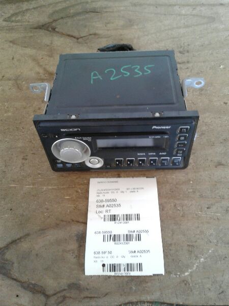 Used 2010 Scion SCION XB ID T1814 on radio face - Stock #A02535