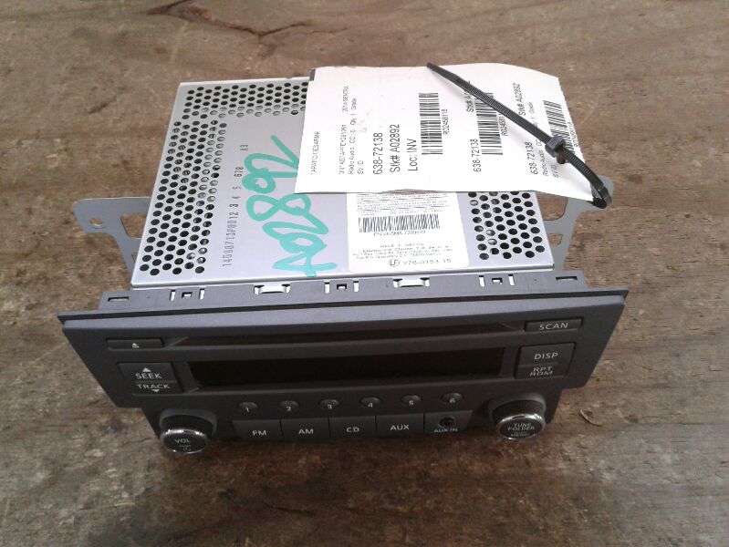 Used 2014 Nissan SENTRA w/o 4.3" touch screen - Stock #A02892