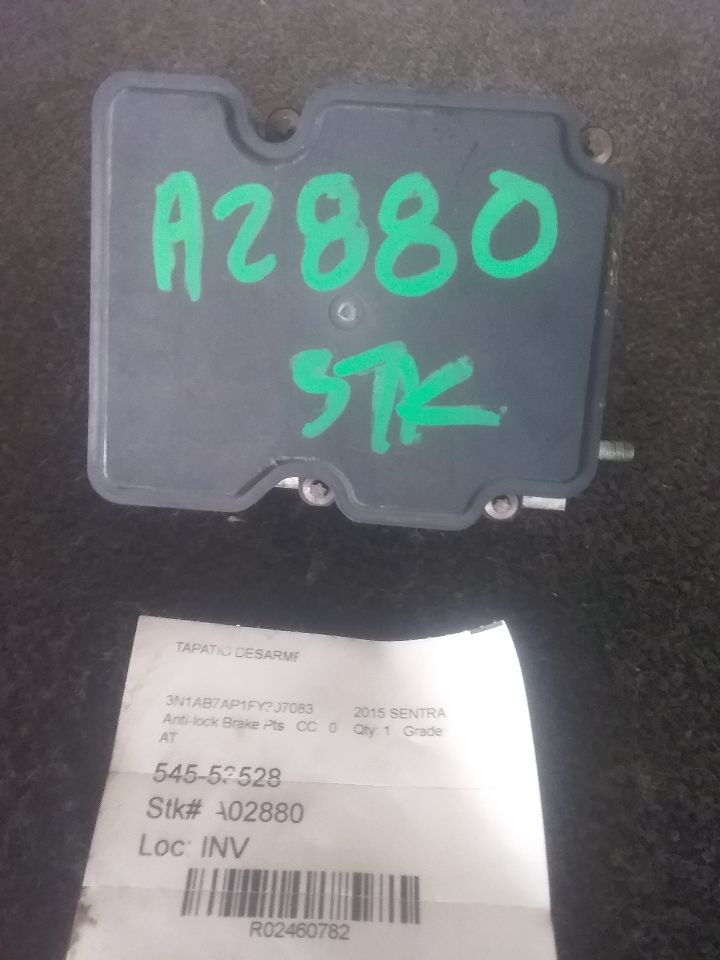Used 2015 Nissan SENTRA from 7/1/15 - Stock #A02880