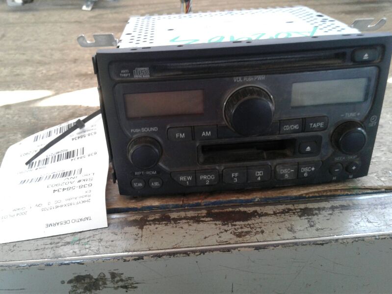 Used 2004 Honda PILOT entertainment system - Stock #A02903