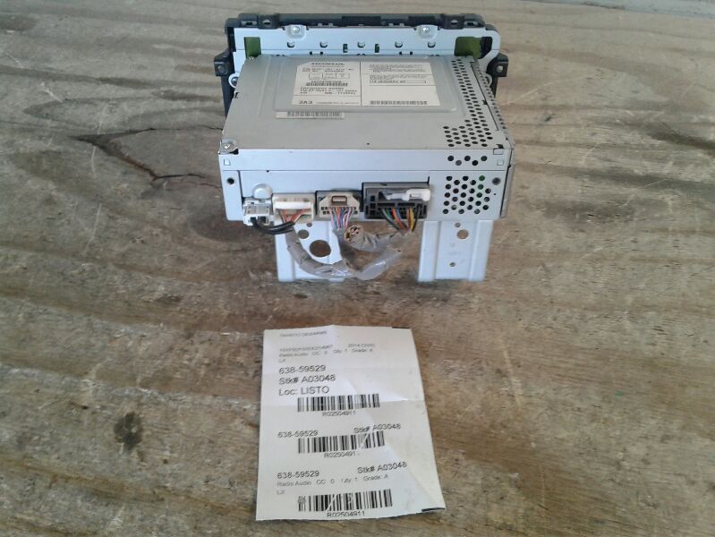 Used 2014 Honda CIVIC US market (face plate ID 2XC3) - Stock #A03048