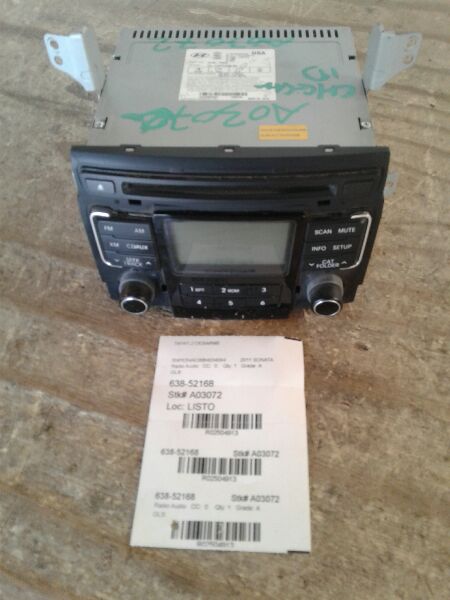 Used 2011 Hyundai SONATA US market - Stock #A03072
