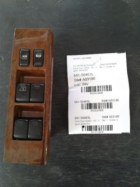 Used 2006 Nissan PATHFINDER seat (memory) - Stock #A03190