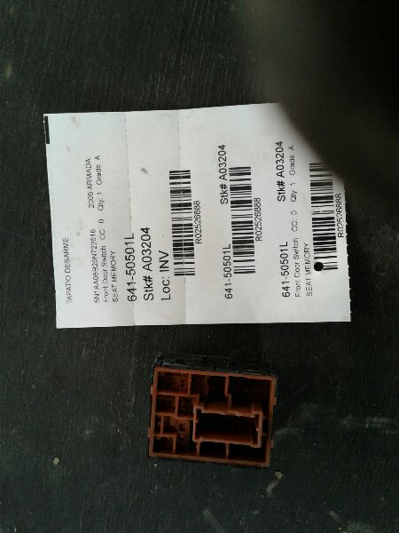 Used 2005 Nissan ARMADA seat (memory) - Stock #A03204