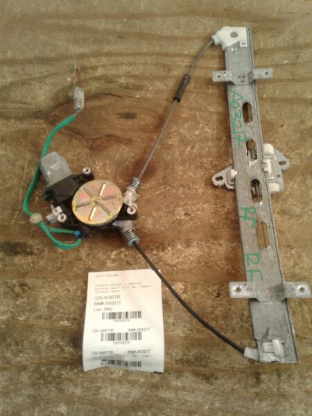 2003 CIVIC Honda Door Window Reg, Fr