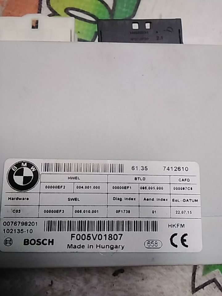 Used 2016 BMW BMW 428i rear electronic module - Stock #H00474