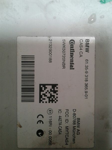 Used 2014 BMW BMW X3 decklid lift control unit - Stock #H00534