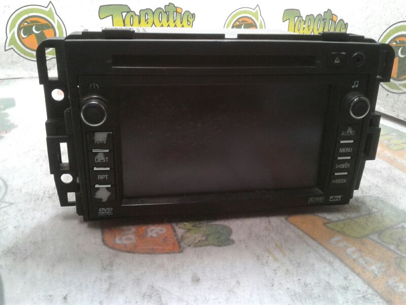 Used 2007 General Motors OUTLOOK AM-FM-audio disc player-DVD-navigation-microphone (opt UZR) - Stock #H00720