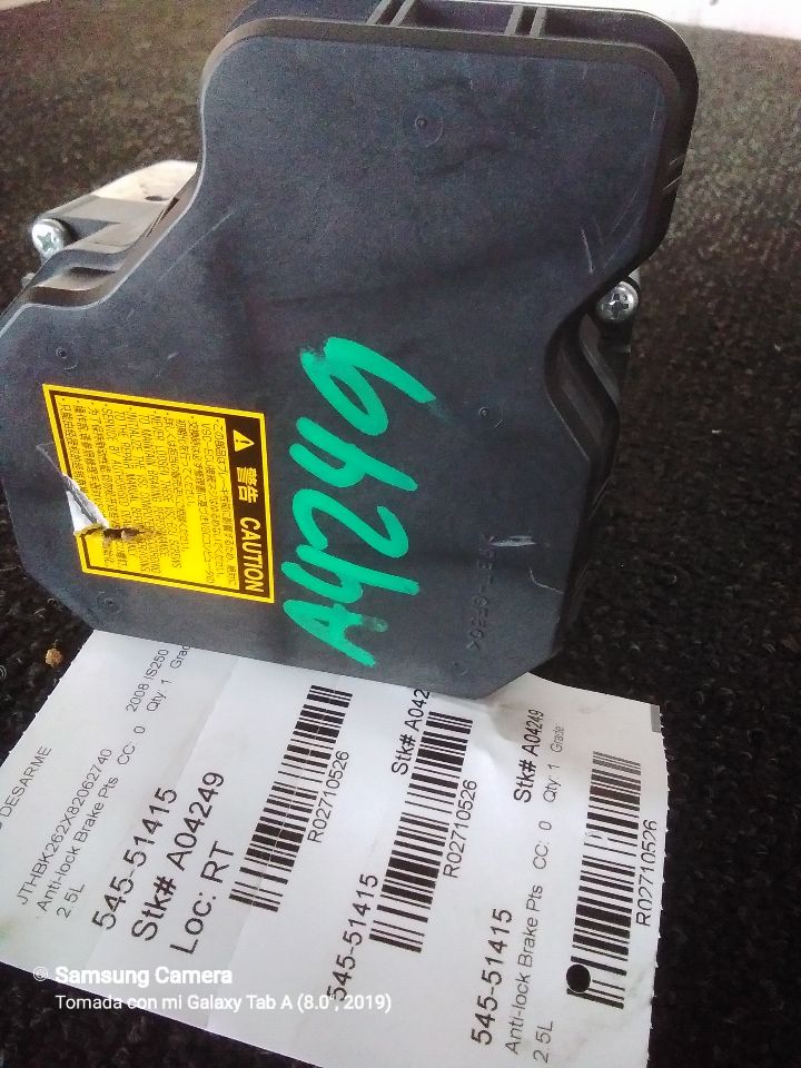 Used 2008 Lexus LEXUS IS250 18" wheel - Stock #A04249