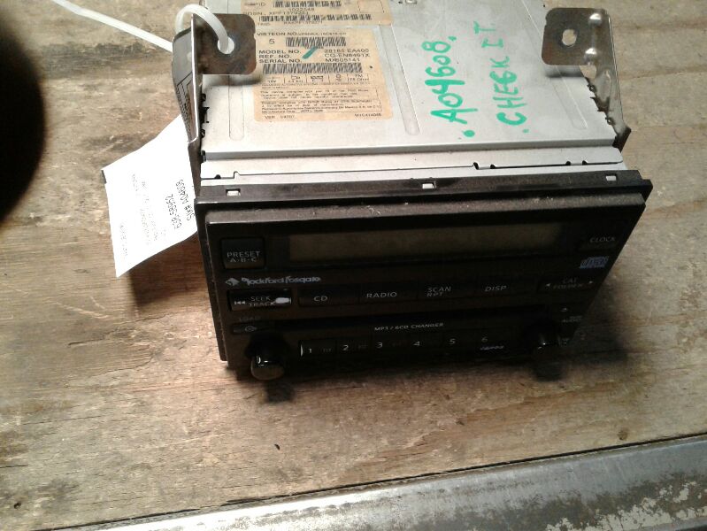 Used 2006 Nissan XTERRA Crew Cab (380 watt 10 speaker Rockford Fosgate audio system) - Stock #A04608