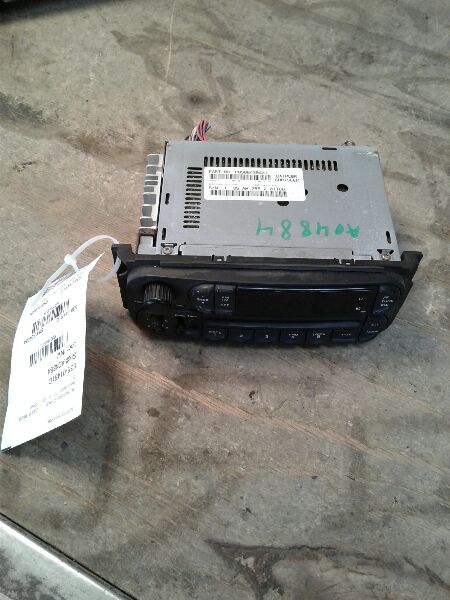 Used 2003 Chrysler DODGE 1500 PICKUP AM-FM stereo-CD-changer control (face plate ID RBK) - Stock #A04884