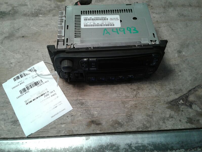 Used 2004 Jeep LIBERTY AM-FM stereo-CD player and changer control (ID RBK) - Stock #A04993