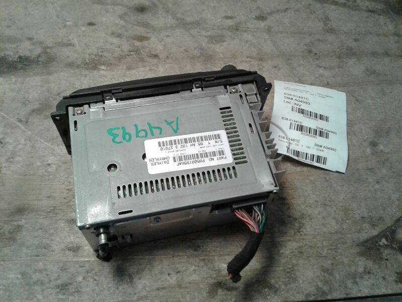 Used 2004 Jeep LIBERTY AM-FM stereo-CD player and changer control (ID RBK) - Stock #A04993