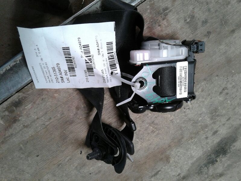 Used 2014 BMW BMW X3 retractor - Stock #A04979