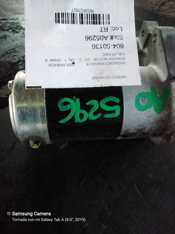 Used 2008 Nissan ARMADA flex fuel (VIN B, 4th digit) - Stock #A05296