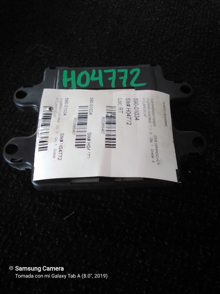 Used 2008 Jeep GRAND CHEROKEE Chassis Cont Mod - Stock #H04772