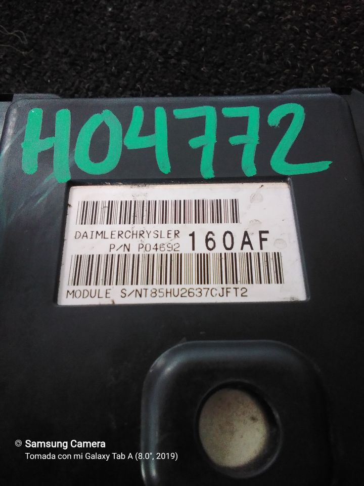 Used 2008 Jeep GRAND CHEROKEE Chassis Cont Mod - Stock #H04772