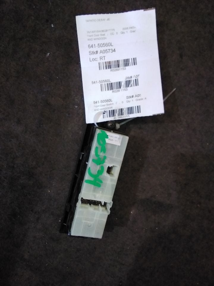 Used 2006 Nissan PATHFINDER lock and window - Stock #A05734