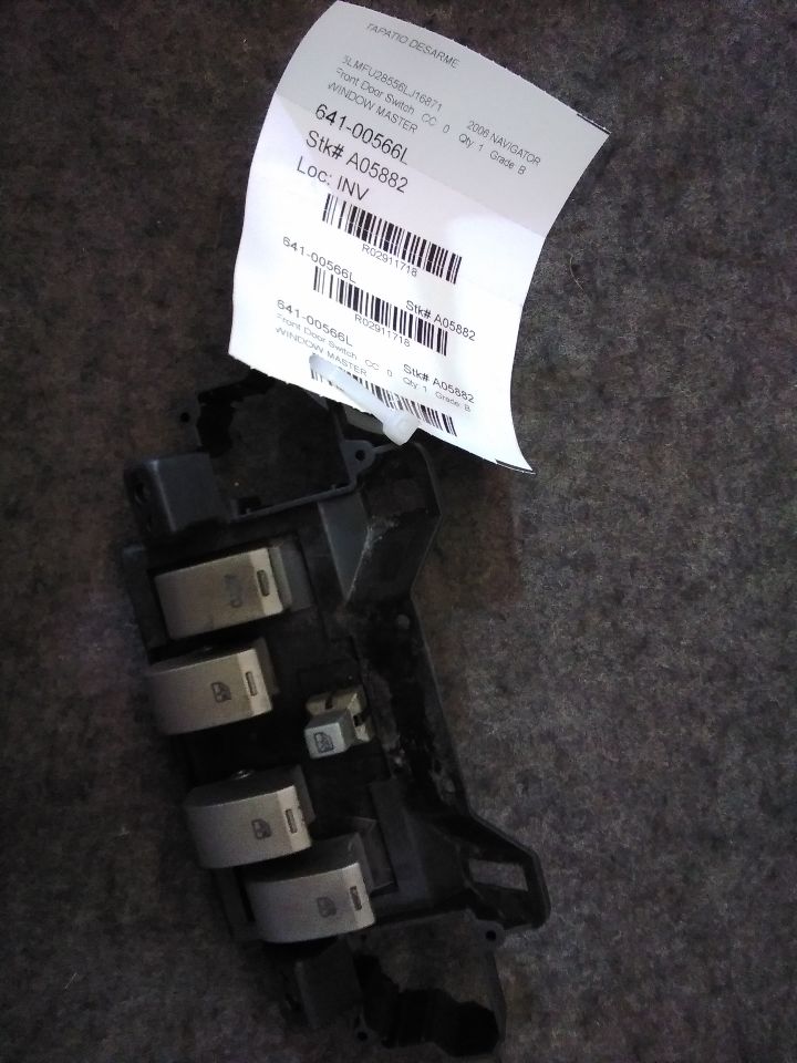 Used 2006 Ford NAVIGATOR window (master) - Stock #A05882