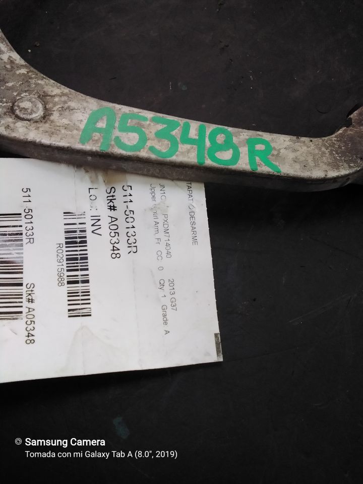 2013 Infiniti INFINITI G37 Upper Cntrl Arm, Fr