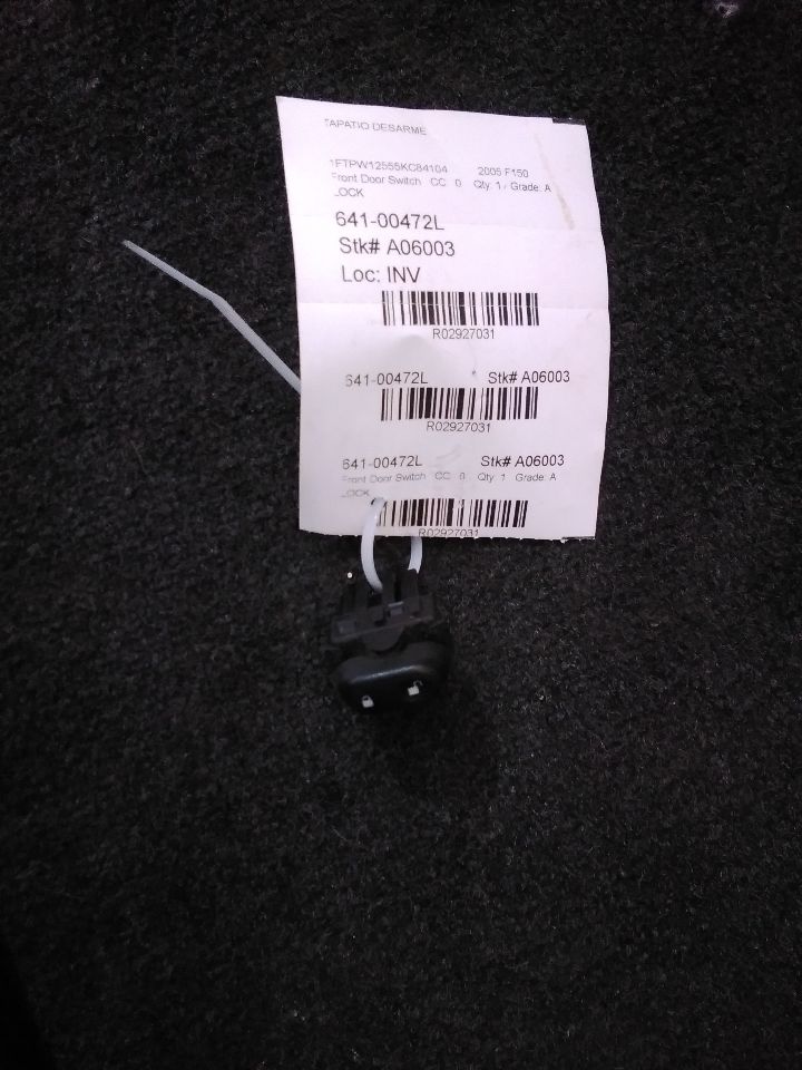 Used 2005 Ford FORD F150 PICKUP keyless entry - Stock #A06003