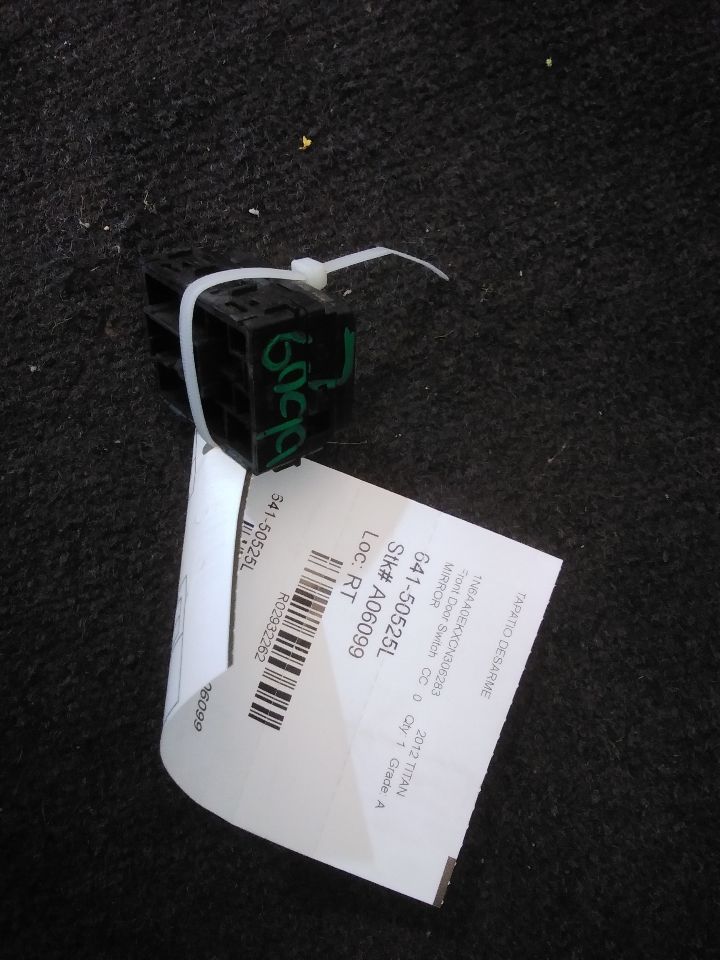 Used 2012 Nissan TITAN Front Door Switch - Stock #A06099