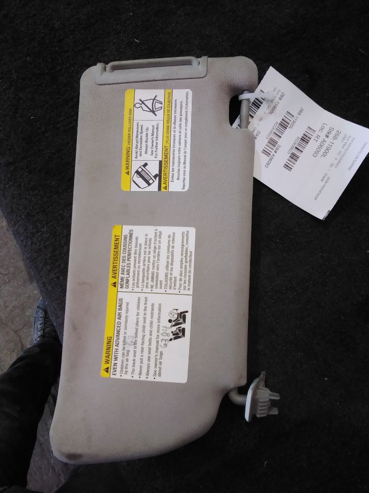 Used 2006 Nissan PATHFINDER Sun Visor - Stock #A06093