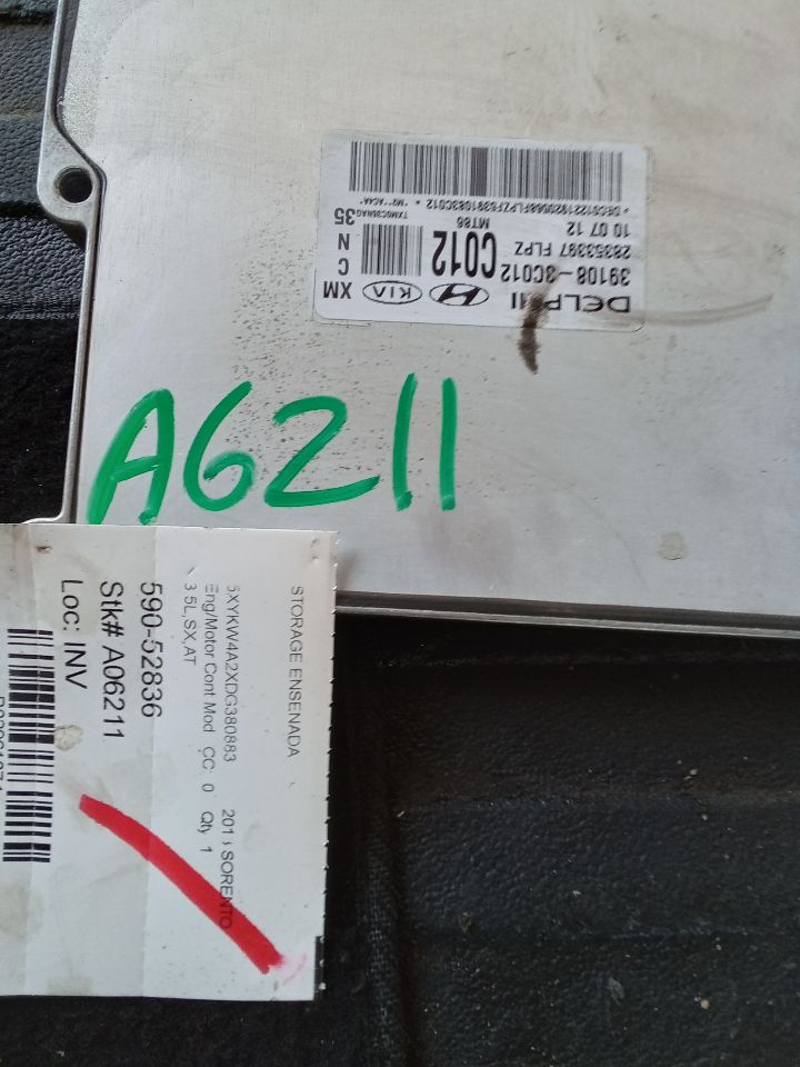 Used 2013 Kia SORENTO w/o immobilizer - Stock #A06211