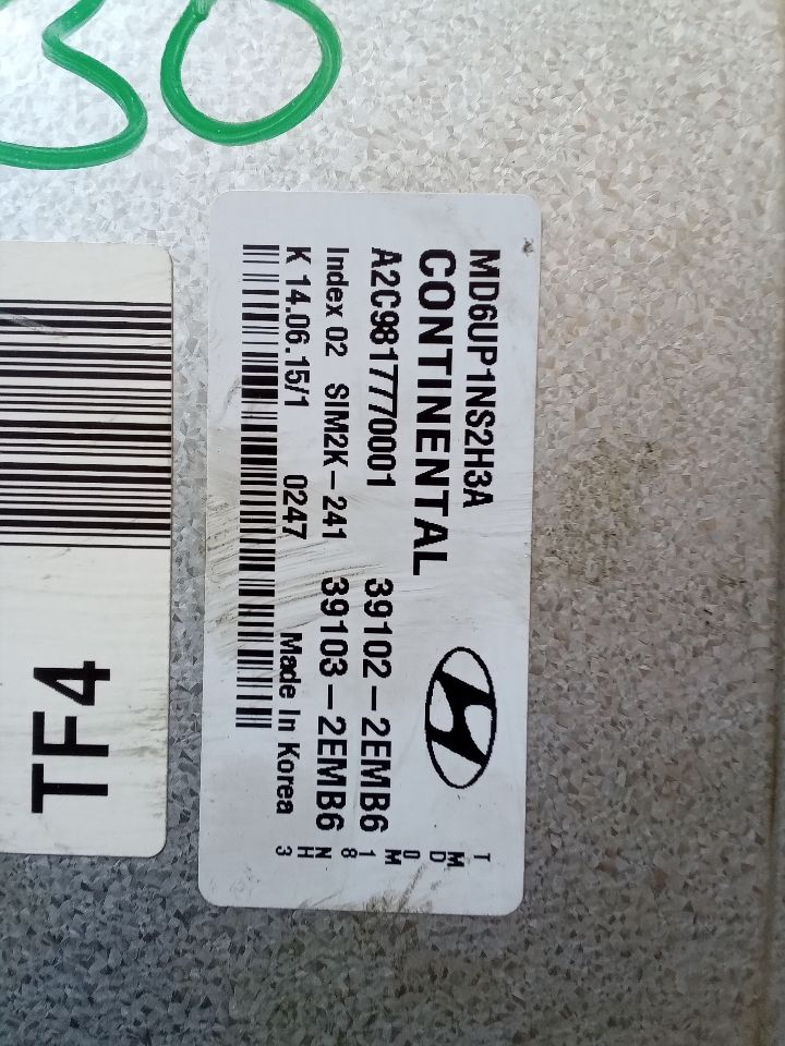 Used 2016 Hyundai ELANTRA ID 391012EMA4 - Stock #A06030