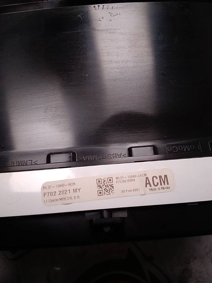 Used 2021 Ford FORD F150 PICKUP ID ML3T-10849-ACA thru ACM - Stock #H05987