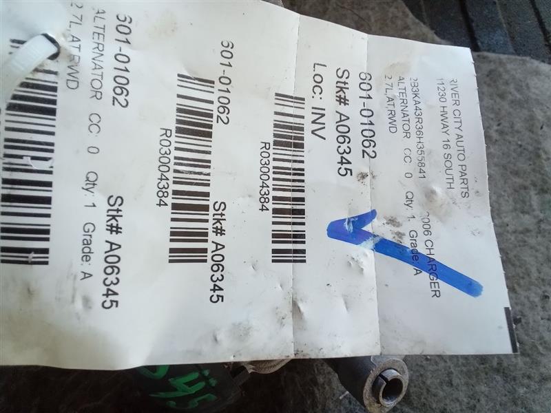 Used 2006 Chrysler OMNI 140 amp - Stock #A06345